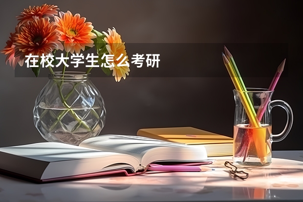 在校大学生怎么考研