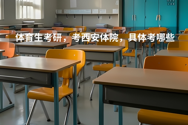 体育生考研，考西安体院，具体考哪些内容