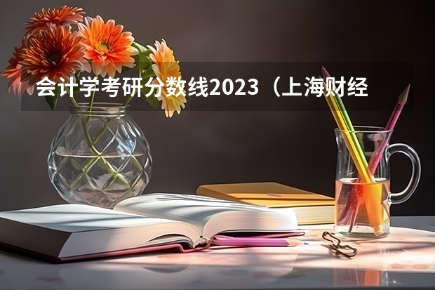 会计学考研分数线2023（上海财经大学考研分数线）