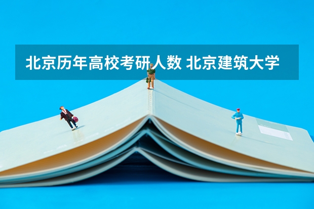 北京历年高校考研人数 北京建筑大学考研报考人数