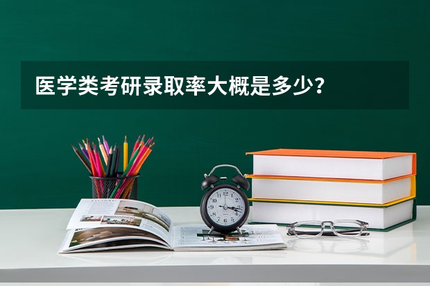 医学类考研录取率大概是多少?