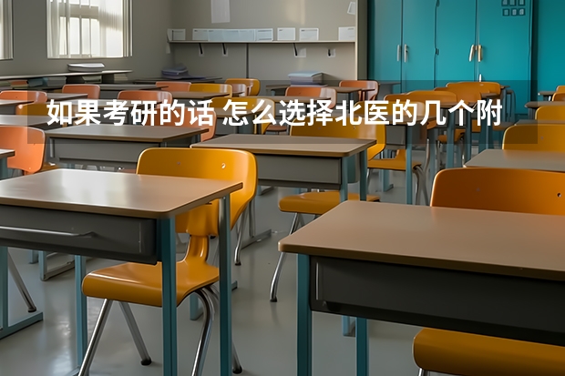如果考研的话 怎么选择北医的几个附院?北大医院跟人民医院的消化...