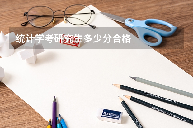 统计学考研究生多少分合格