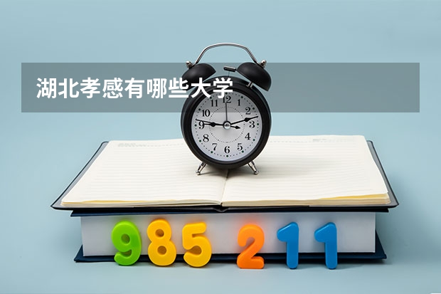 湖北孝感有哪些大学