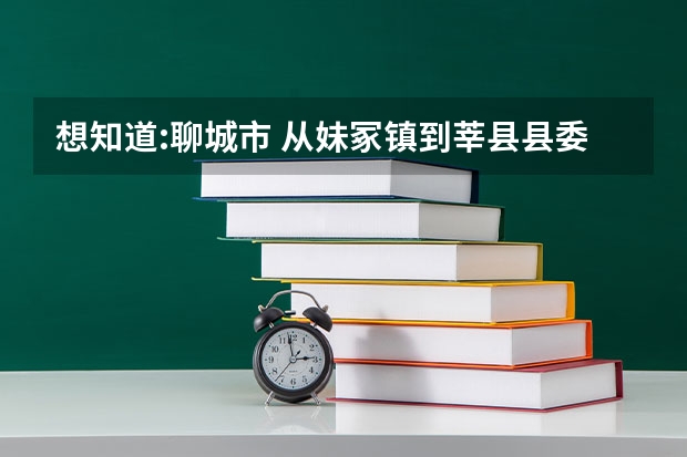想知道:聊城市 从妹冢镇到莘县县委党校怎么坐公交？