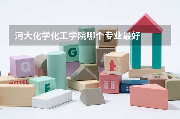 河大化学化工学院哪个专业最好