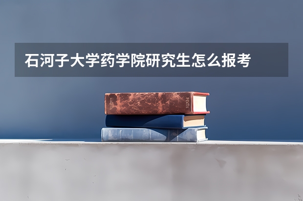 石河子大学药学院研究生怎么报考
