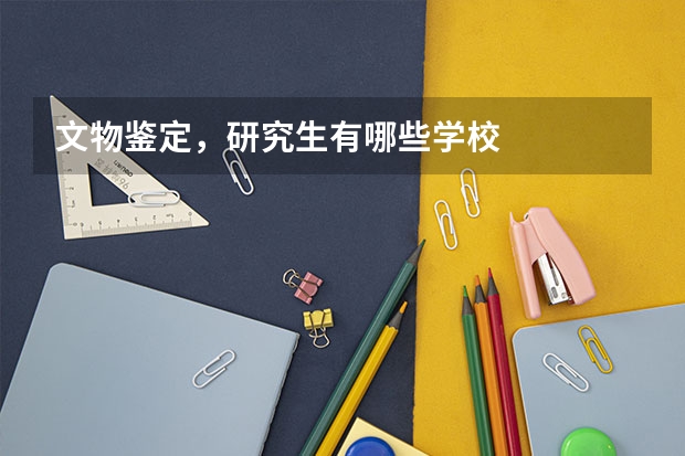 文物鉴定，研究生有哪些学校