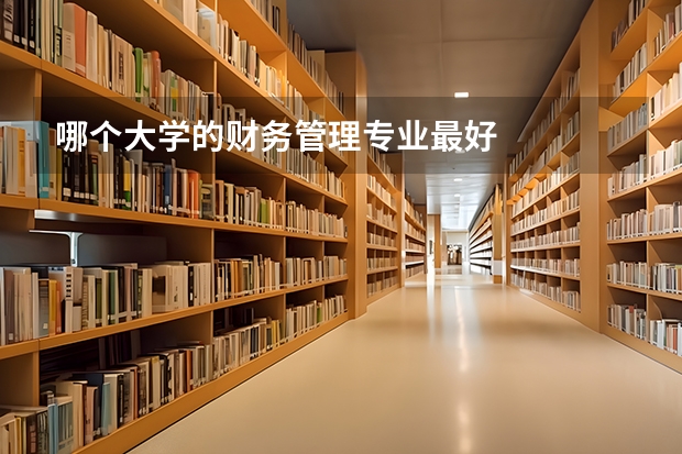 哪个大学的财务管理专业最好