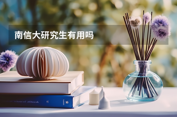 南信大研究生有用吗