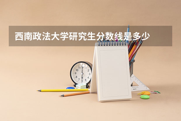 西南政法大学研究生分数线是多少